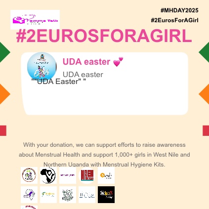 UDA easter's message for #2EurosForAGirl