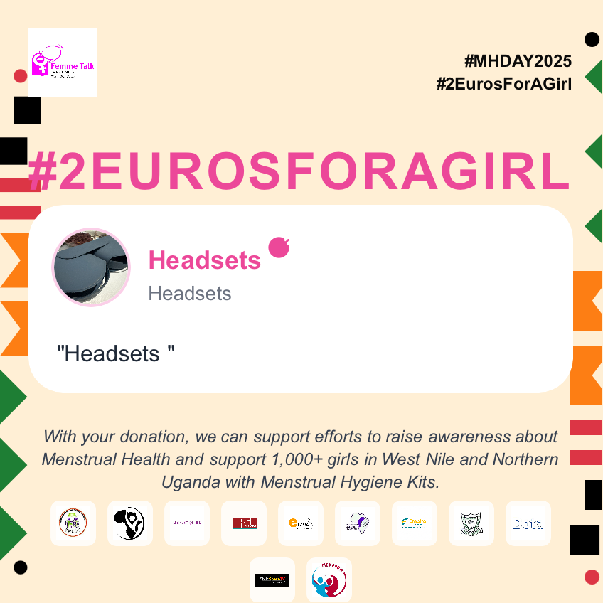Headsets's message for #2EurosForAGirl