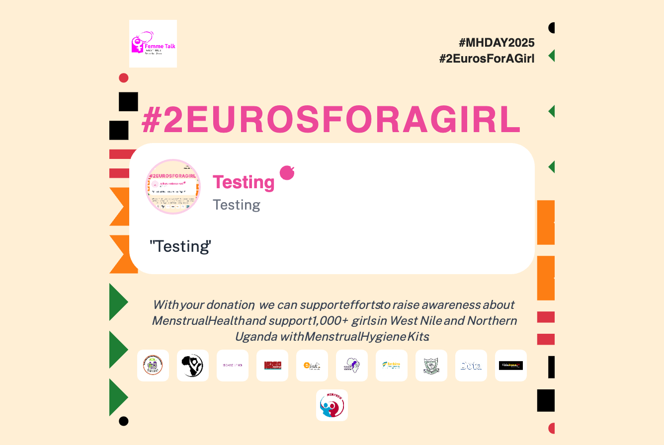 Testing's message for #2EurosForAGirl